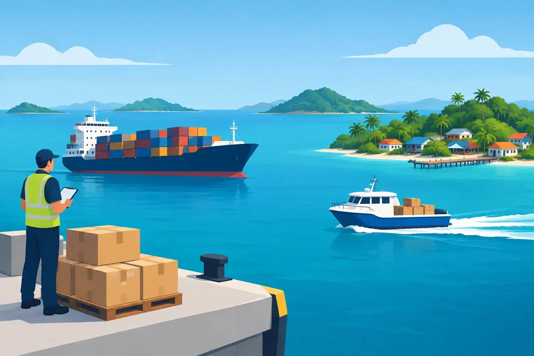 Logística para islas de Panamá sin demoras