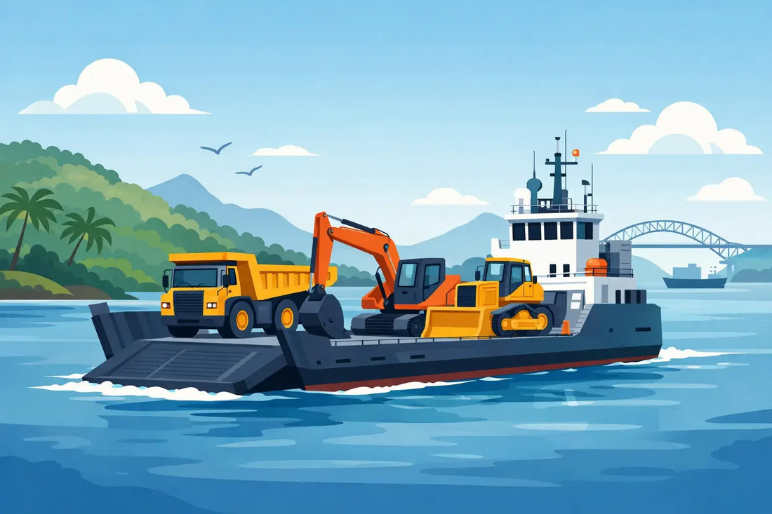Landing craft Panamá para carga y equipos pesados